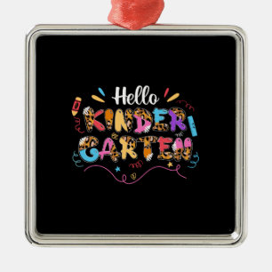 Lärargåva Hej Kinder Garten Julgransprydnad Metall