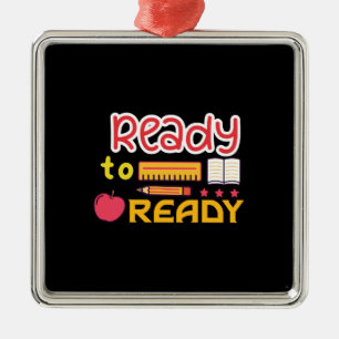 Lärargåva Redo till Redo Julgransprydnad Metall