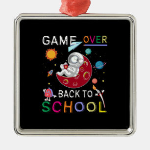Lärargåva Spel över Back to school Julgransprydnad Metall