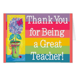 Lärargåvor Hälsningskort
