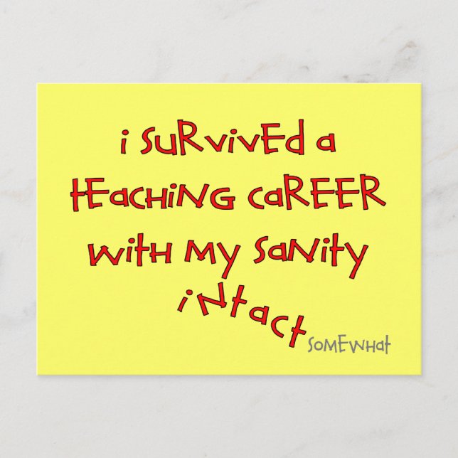 Lärargåvor, Superskojet Ord Vykort (Framsida)