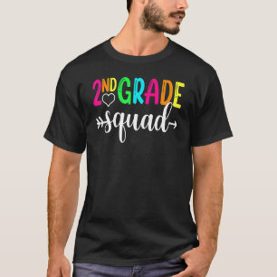 Lärargruppen Kid i andra Klass Squad Back to schoo T Shirt