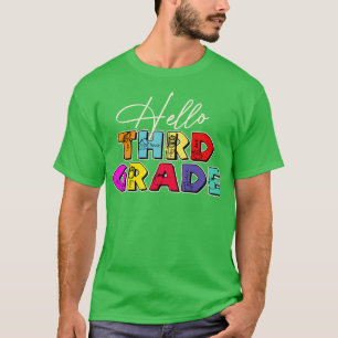LärarHej Tredje Klass T Shirt