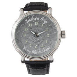 Lärarhjälpard Minds Grow Elegant Class Tack Armbandsur