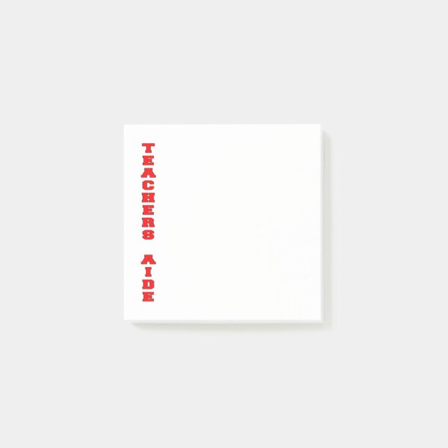 Lärarhjälpare Post-it Block (Framsida)