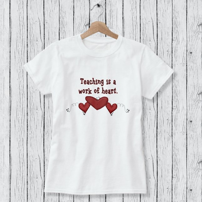 Lärarhjärtvärdering T-Shirt (Skapare uppladdad)