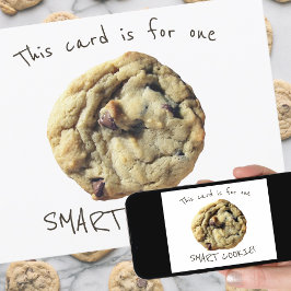 Lärarinna Smart Cookie för Studenter från Lärare Kort