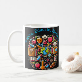 Lärarinspire, pedagogik, motiv till kaffe Mugg