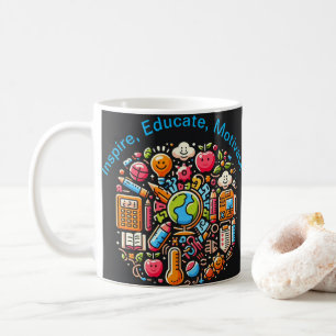 Lärarinspire, pedagogik, motiv till kaffe Mugg