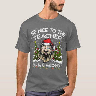 Lärarjulen är trevlig för lärartomten. t shirt