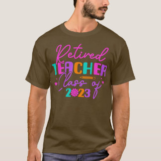 Lärarklass 2023 Lärare Pension T Shirt