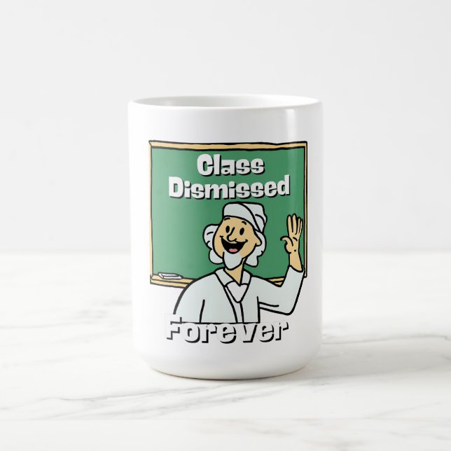 Lärarklass avaktiverad för alltid kaffemugg (Center)