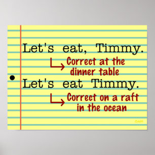 Lärarklass i Grammar English Teacher Poster