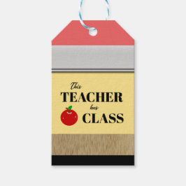 lärarklass presentetikett