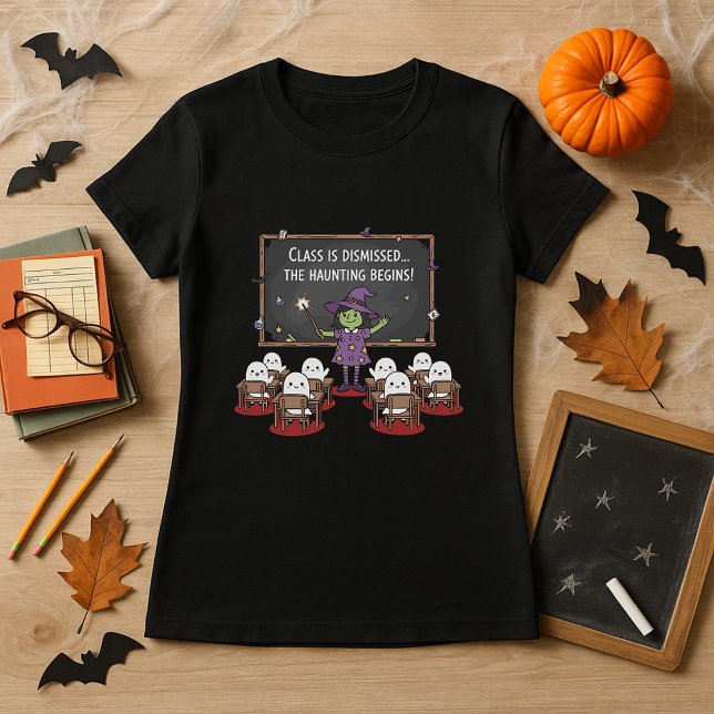 Lärarklassen Halloween avvisas T Shirt (Skapare uppladdad)