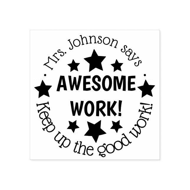 Lärarklassrum Stavning stjärnornas hemläxa Stämpel (Tryck)