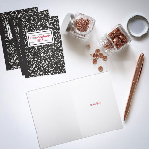 Lärarkomposition bärbar dator tack kort