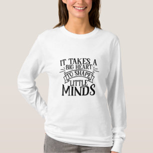 Lärarkonst den formar små minnen t shirt