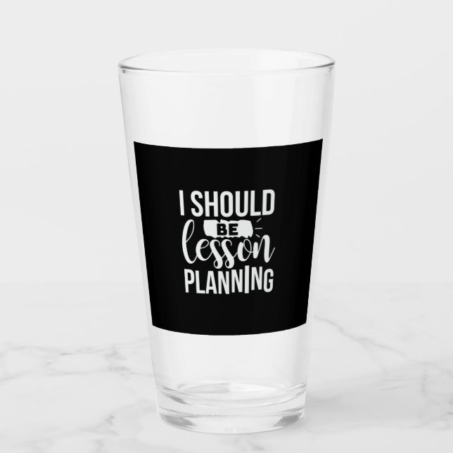 Lärarkonst I borde vara Lesson Planing Glaskopp (Framsida)
