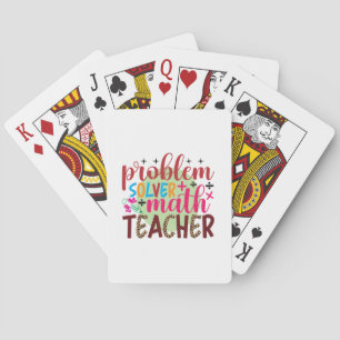 Lärarkonstproblem Solver Math Lärare Casinokort