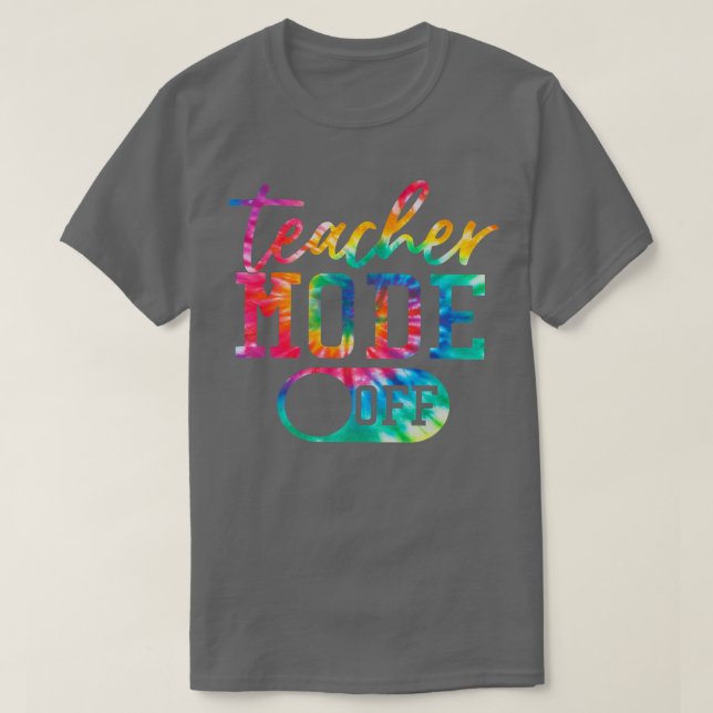 Lärarläge av skollärarexamen förra dagen t shirt (Design framsida)