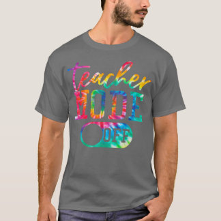 Lärarläge av skollärarexamen förra dagen t shirt