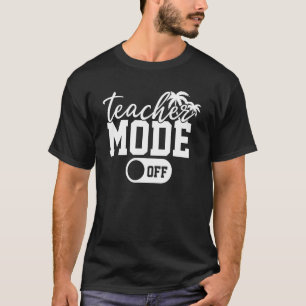 Lärarläge av tie Dye förra dagen skolsommaren T Shirt