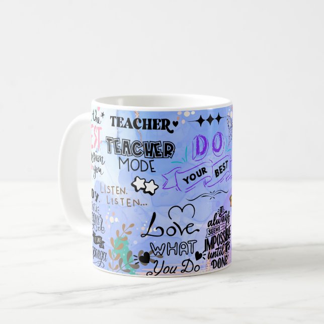 lärarläge kaffemugg (Framsida vänster)