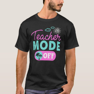 Lärarläge utanför Lycklig förra dagen, skolsommar  T Shirt