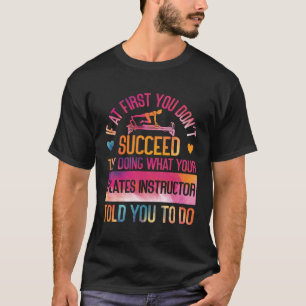 Lärarlärarvattensfärg om första gången t shirt