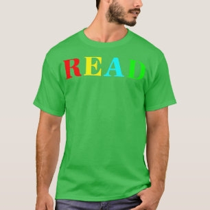 Lärarläsning läst i Färg Bok T Shirt