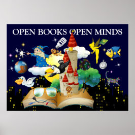 Lärarläsning - Literacy Poster - SRF