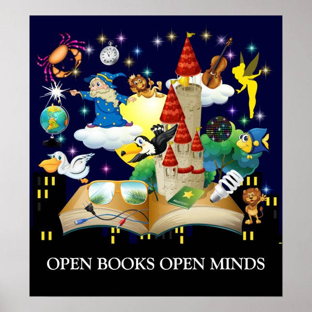 Lärarläsning - Literacy Poster - SRF (Framsidan)