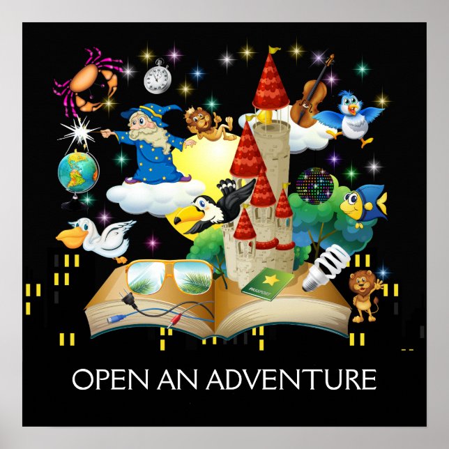 Lärarläsning - Litteratur Poster (Framsidan)