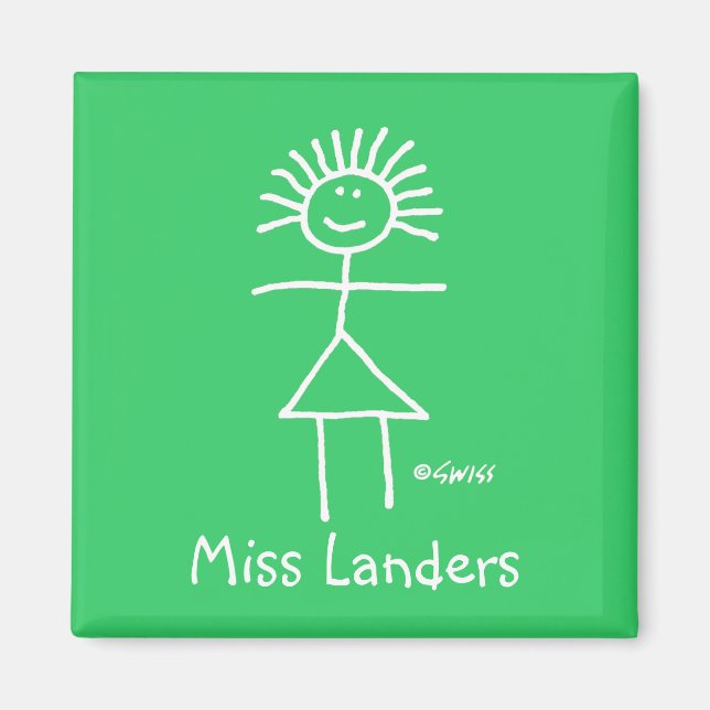 Lärarmagnet från Lärarskolan i Lärarskolan Magnet (Framsidan)