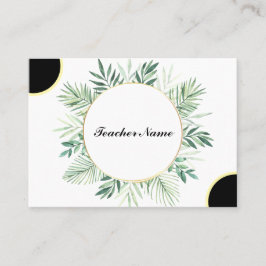 lärarmall visitkort