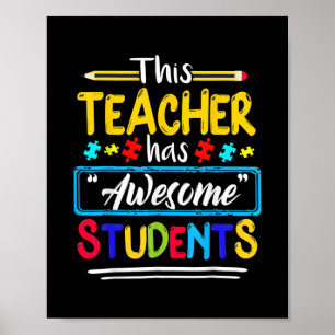 Lärarmedvetande om Fantastisk Student Poster