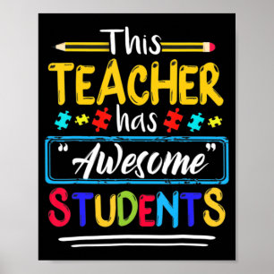 Lärarmedvetande om FANTASTISK STUDENTER Poster