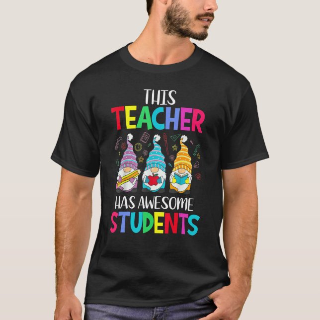 Lärarmedvetande om Fantastisk Studenter T Shirt (Framsida)
