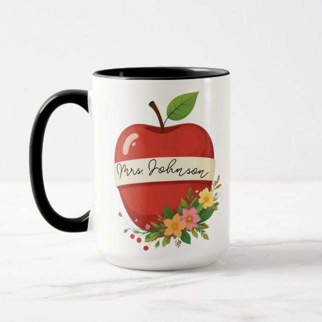 Lärarmugg kaffekopp, anpassade lärarepresenter Per Mugg (Vänster)