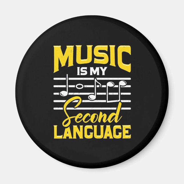 Lärarmusiken är mitt andra språk magnet (Framsidan)