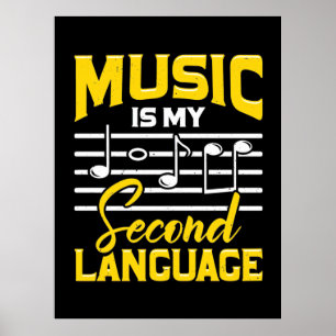Lärarmusiken är mitt andra språk poster