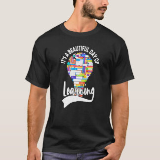Lärarna har en vacker dag att lära sig t shirt