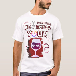 Lärarna kommer ihåg Vin T Shirt