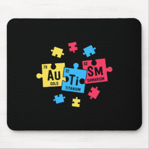 Lärarnas autism SPEPED Periodiska Bord Inslag Musmatta