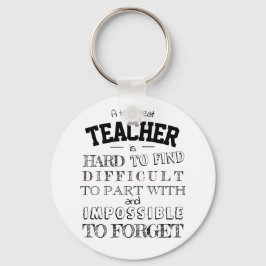 Lärarnyckelkedja Tack för uppskattningsgåvan Nyckelring