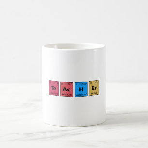 Lärarperiodiska systemet kaffemugg