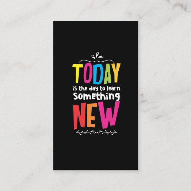 Lärarpositiv skolpedagoger visitkort (Framsida)