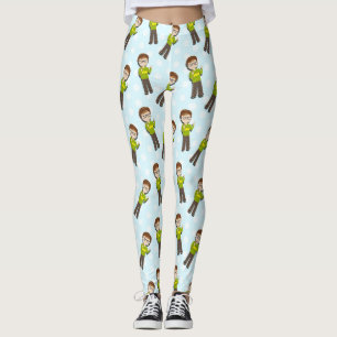 Lärarpresent Den bra läraren förklarar Leggings