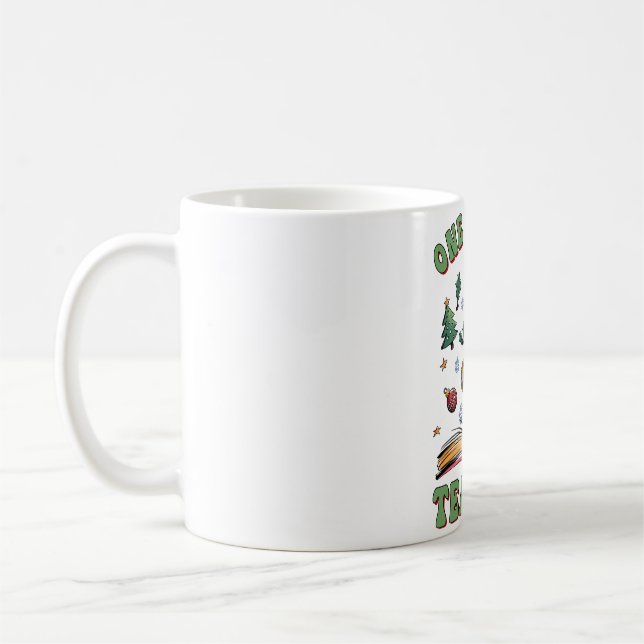 Lärarpresent | En glad lärare Kaffemugg (Vänster)
